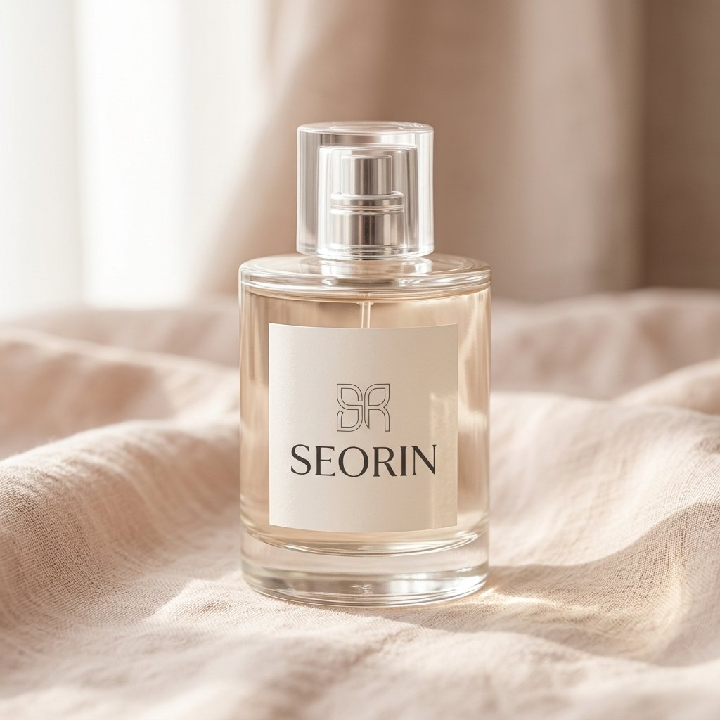 SEORIN Perfume Bottle on Linen